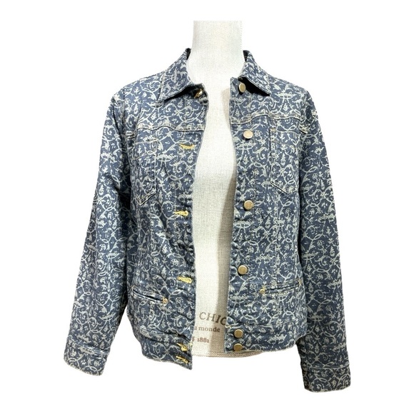 Jones New York Blue Stretch
Jean Jacket size L - Picture 7 of 11